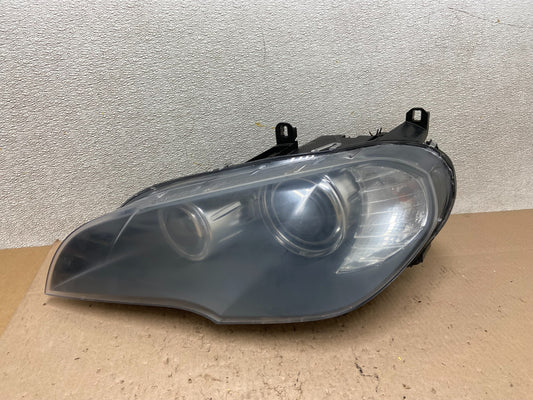 2007 2008 2009 2010 Bmw X5 Left Driver Lh Side Headlight Xenon Hid Z6446 DW0