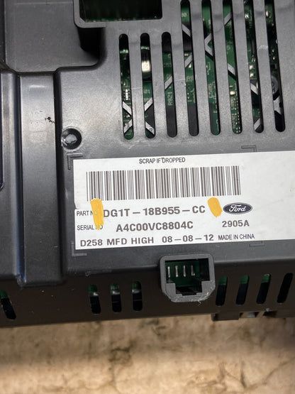 2013 to 2016 Ford Taurus 4.2" Radio Navigation Screen Module ag5086 DG4