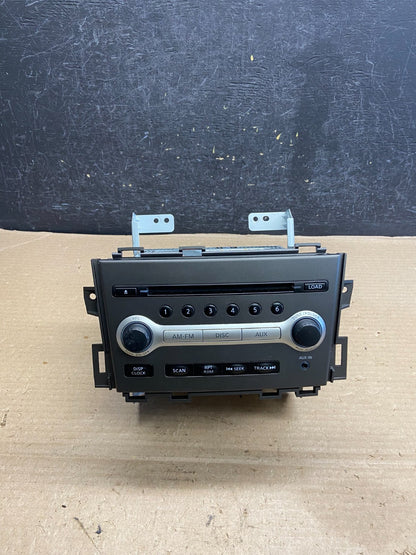 2011 - 2014 Nissan Murano AM FM Radio CD Player Panel AH3622 DG0