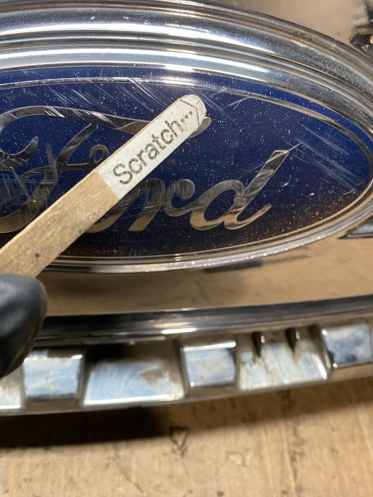 2007 2008 2009 2010 Ford Edge Front Upper Chrome Grill Grille Oem t4127 DG4