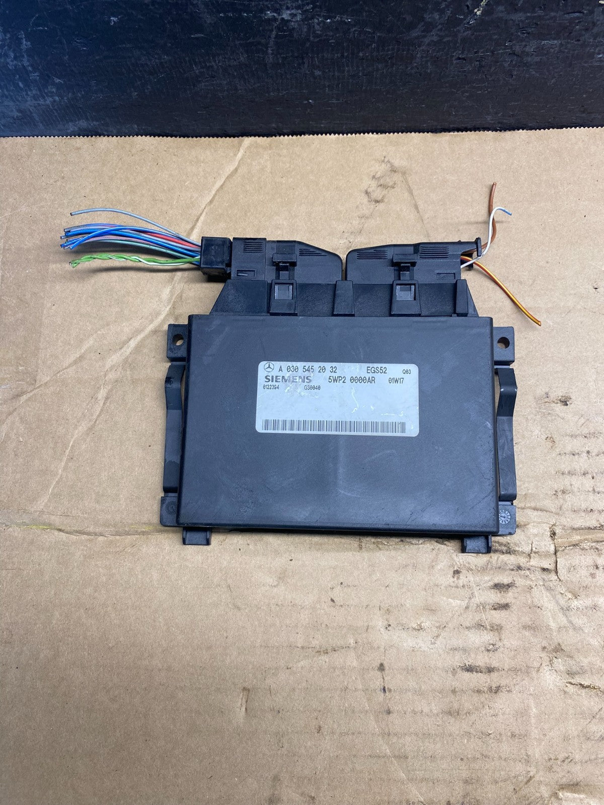2001-04 Mercedes R170 SLK230 E320 Transmission Control Unit Module TCU ad3538 DG0