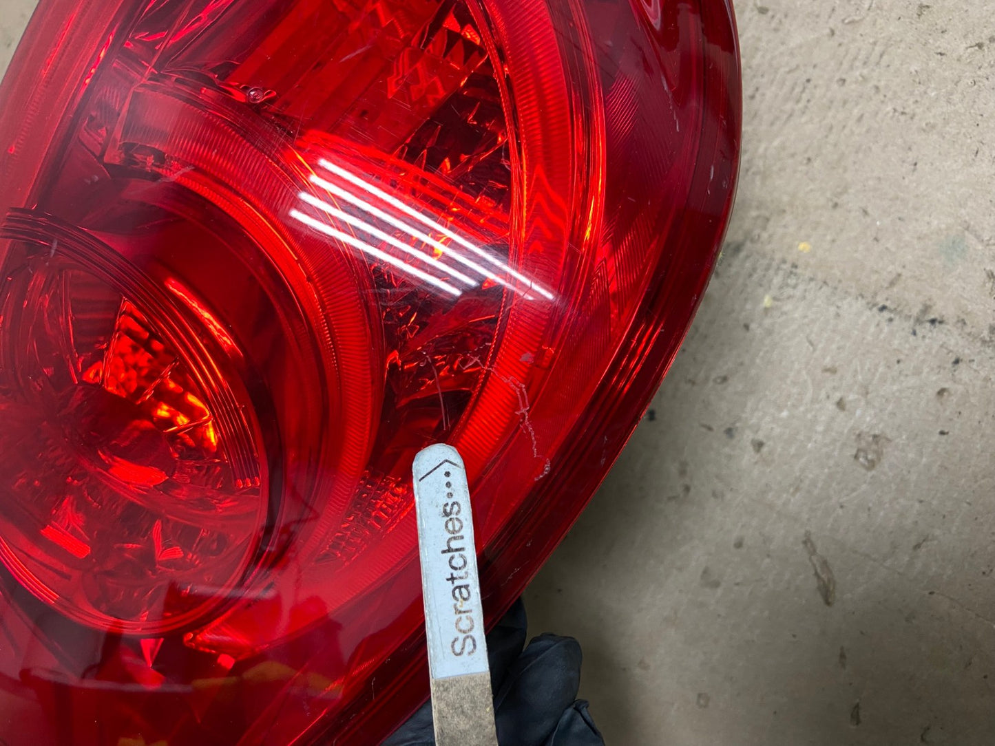 2014 2015 2016 Infiniti Q50 Right Passenger RH Side Tail Light AF5715 LK3