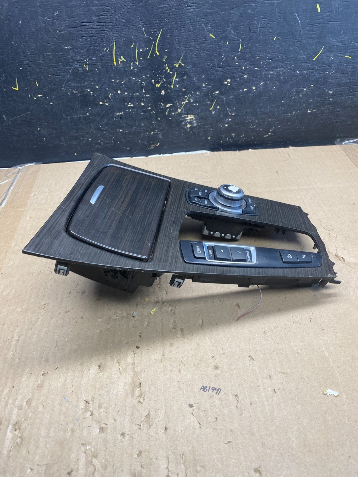 2009 to 2015 BMW F01 740i 750i Center Console Wood Trim  Mode Switches ab2127 DG2
