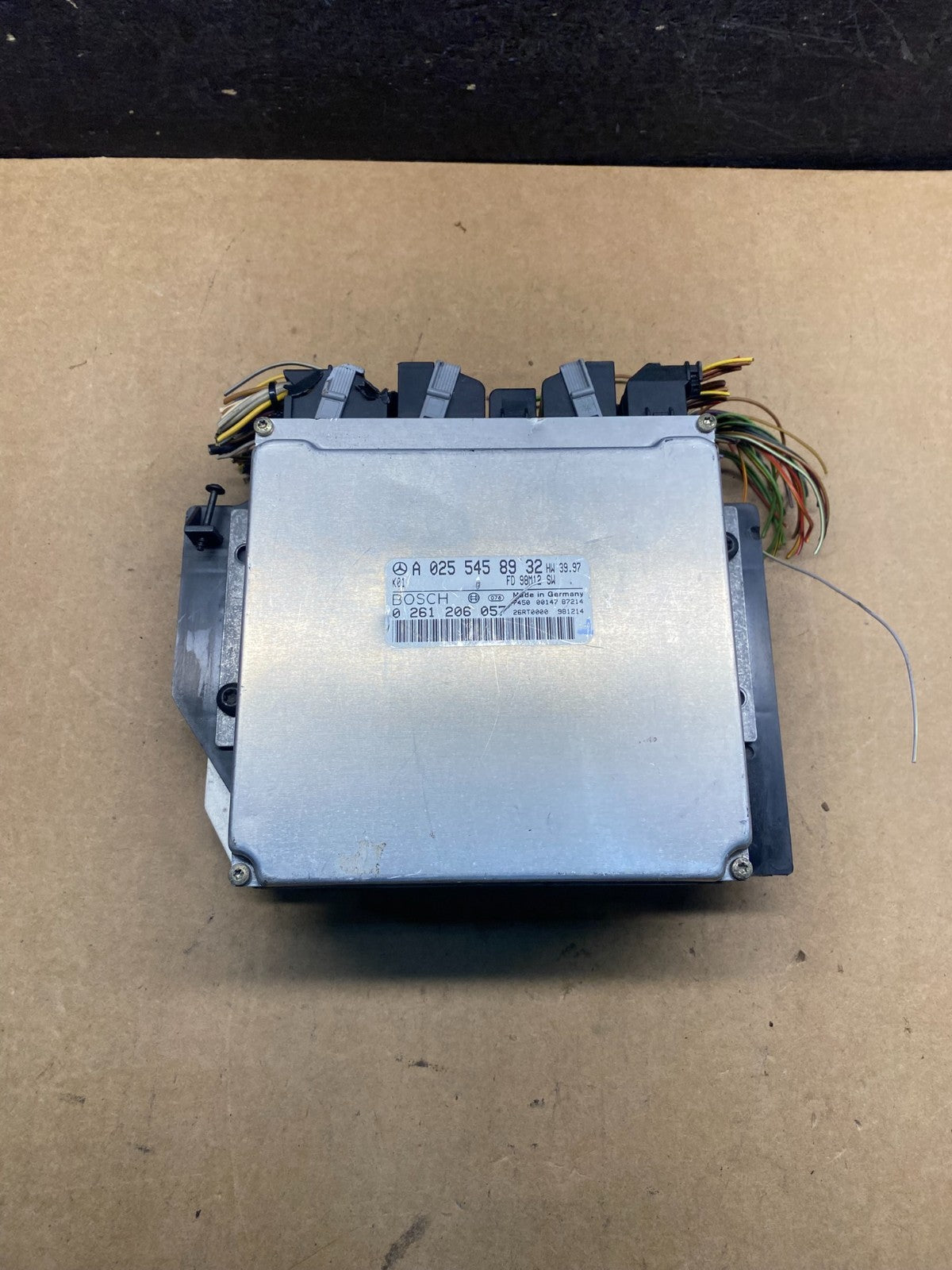 1998 - 2000 Mercedes R129 SL500 S500 ECU ECM Engine Control Module ah7019 DG0