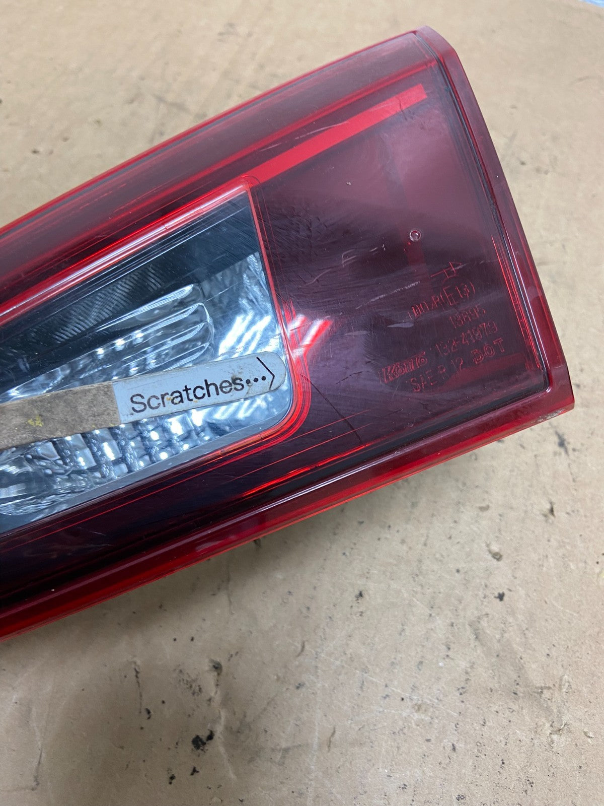 2014 2015 2016 Mazda 3 Right Passenger Rh Side Inner Tail Light AC8538 DW3
