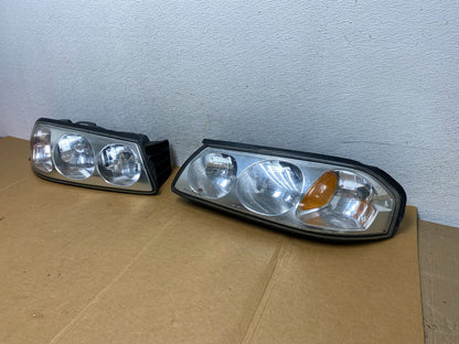 2000-2005 Chevrolet Impala Left+Right Set Headlights Halogen AD8949 DW1