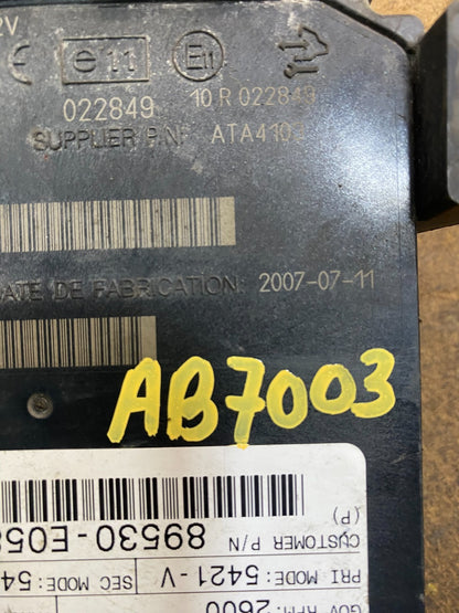 Allison Transmission Control Module 29545322 AB7003 DG3