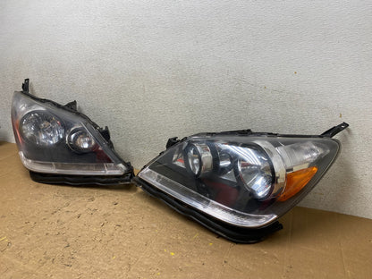 2005 2006 2007 Honda Odyssey Left+Right Set Halogen Headlights V8206 DW1