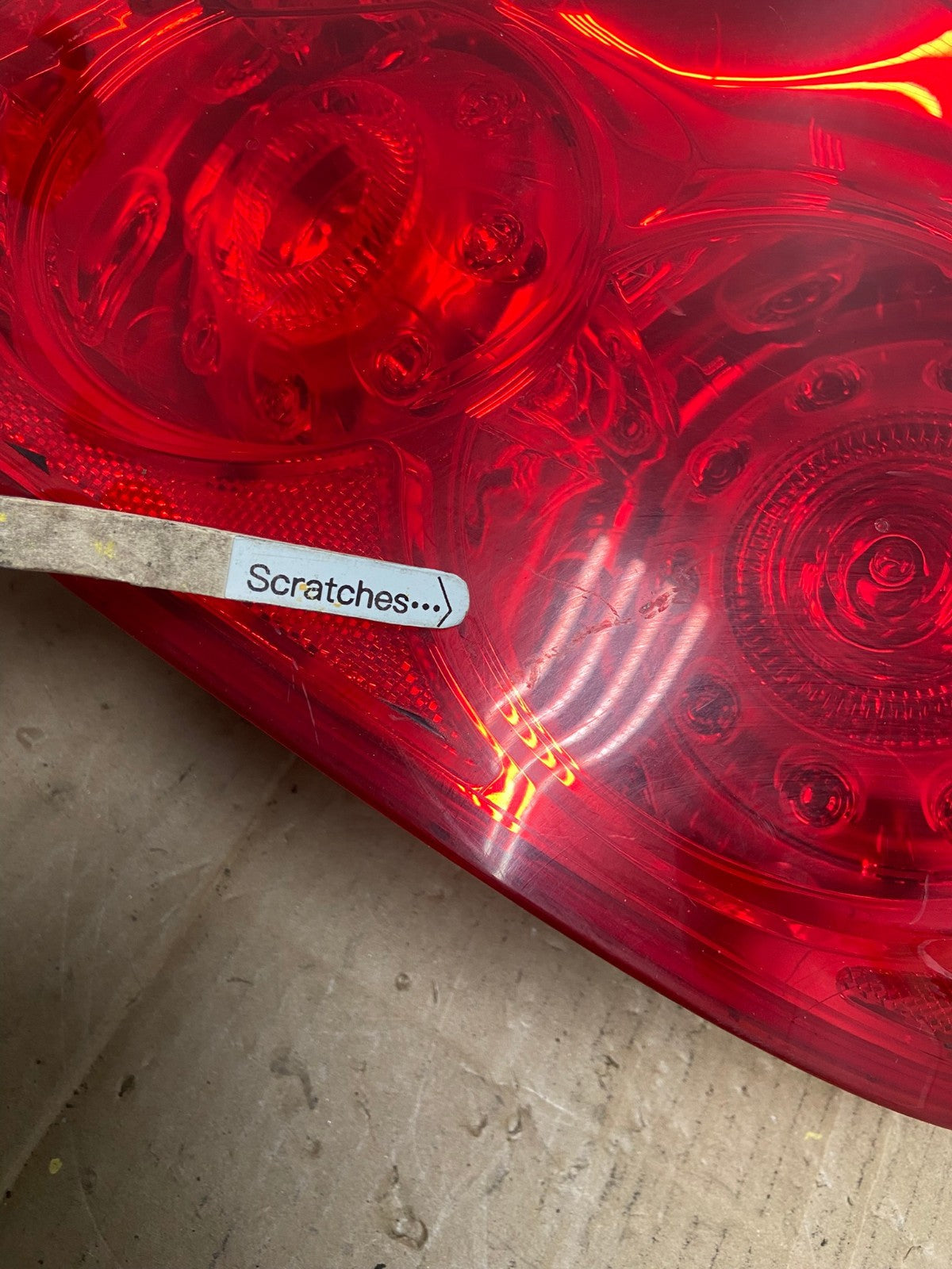 2007 to 2013 Infiniti G35 G37 Sedan Right Passenger Rh Tail Light Oem AB8266 LK3