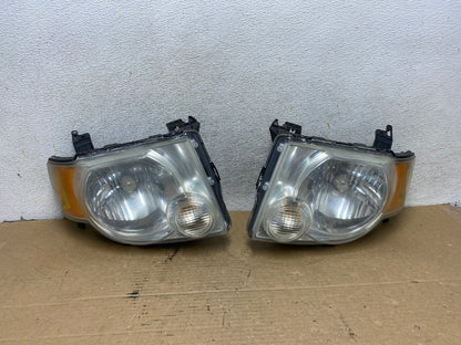 2008 to 2012 Ford Escape Headlights Left+Right Side Set Halogen AH8021 LK0