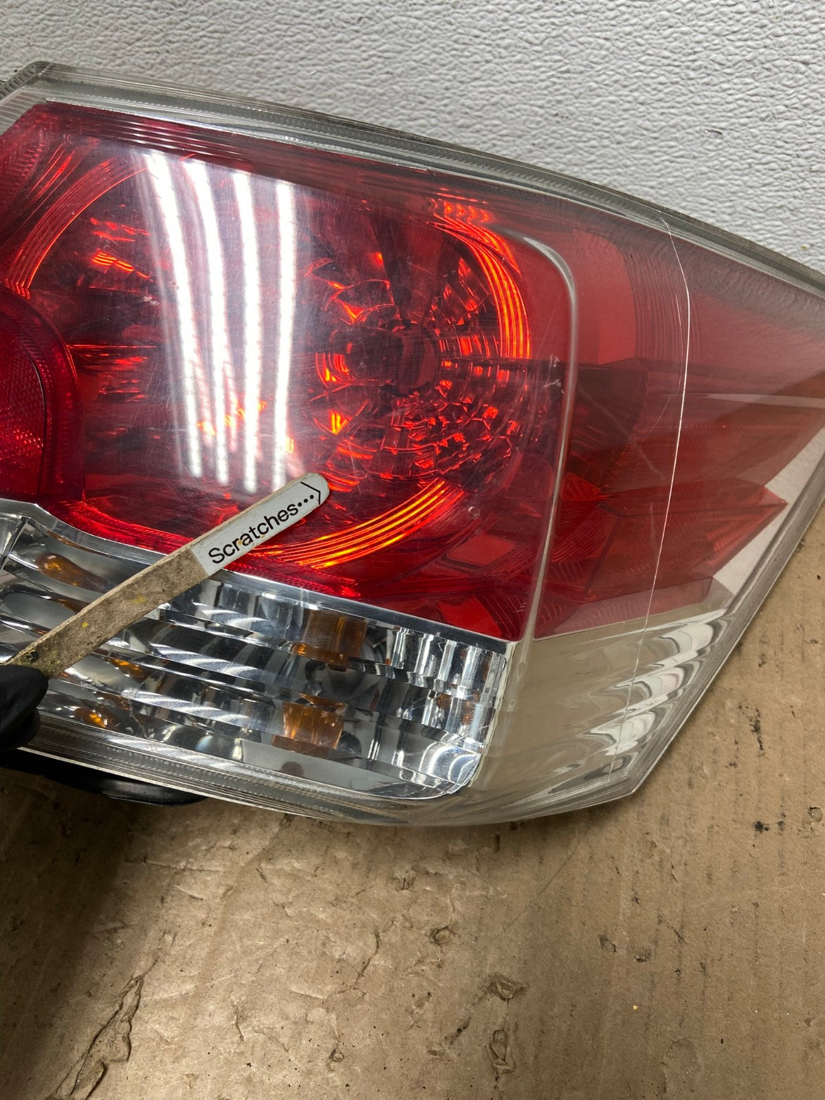 2008 to 2012 Honda Accord Sedan Tail light Right Passenger RH Side AC0264 LK4