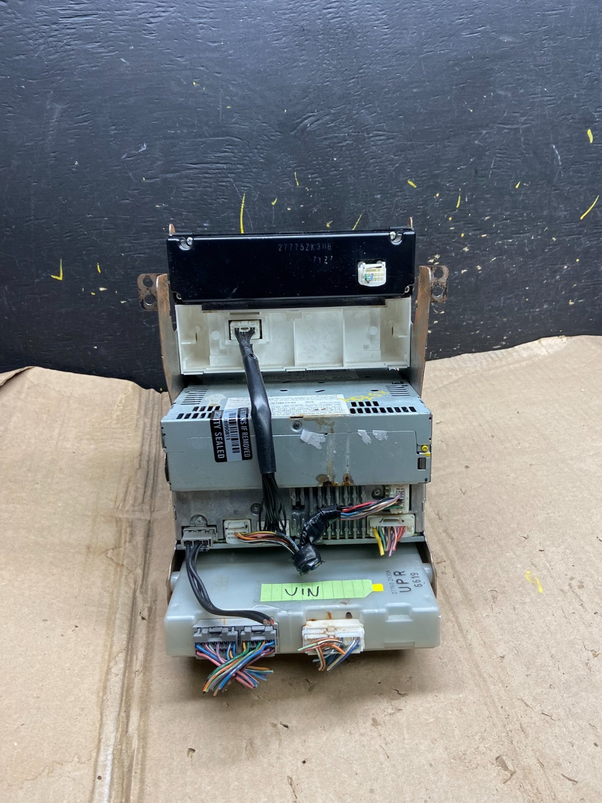 2007 - 2008 Nissan Maxima Center Dash Radio Bose AM/FM Audio Display Y2504 DG4