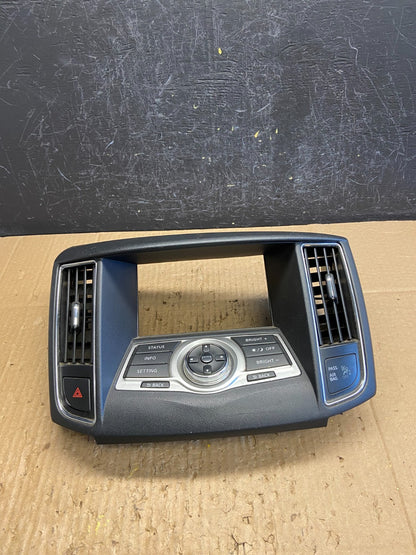 2009 to 2014 Nissan Maxima Radio Audio Panel Control Bezel Trim AD2001 DG0
