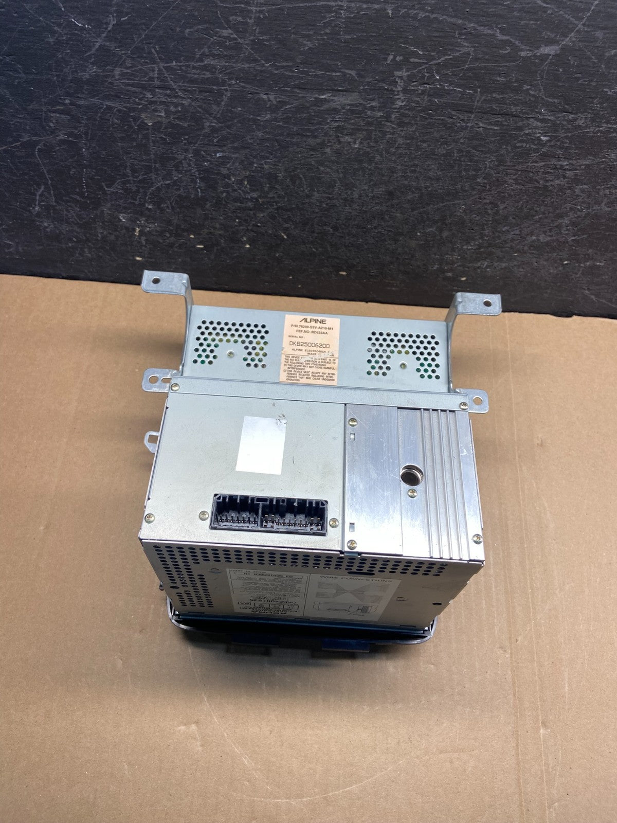 2003 to 2004 Acura Mdx Radio Screen 6 CD Player Climate Control Pan AG1540DG5