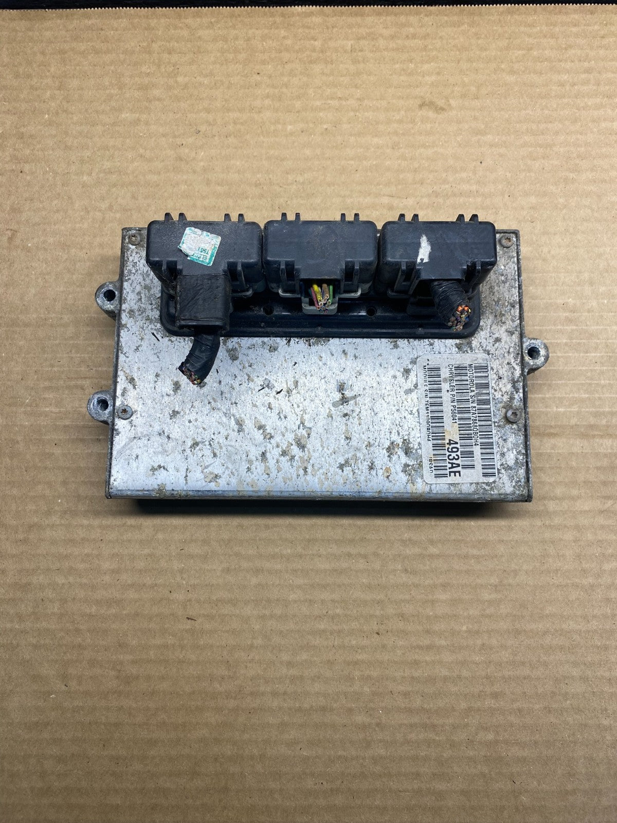 1999 Jeep Cherokee 4.0L ECM ECU Engine Control Computer Modul AF6727 DW0