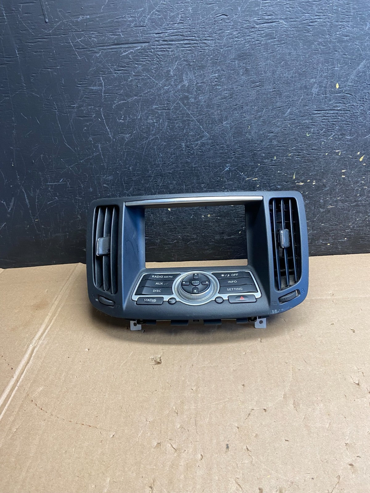 2007 - 2015 Infiniti G35 G37 Radio Player Screen Panel Bezel ai6355 DG0