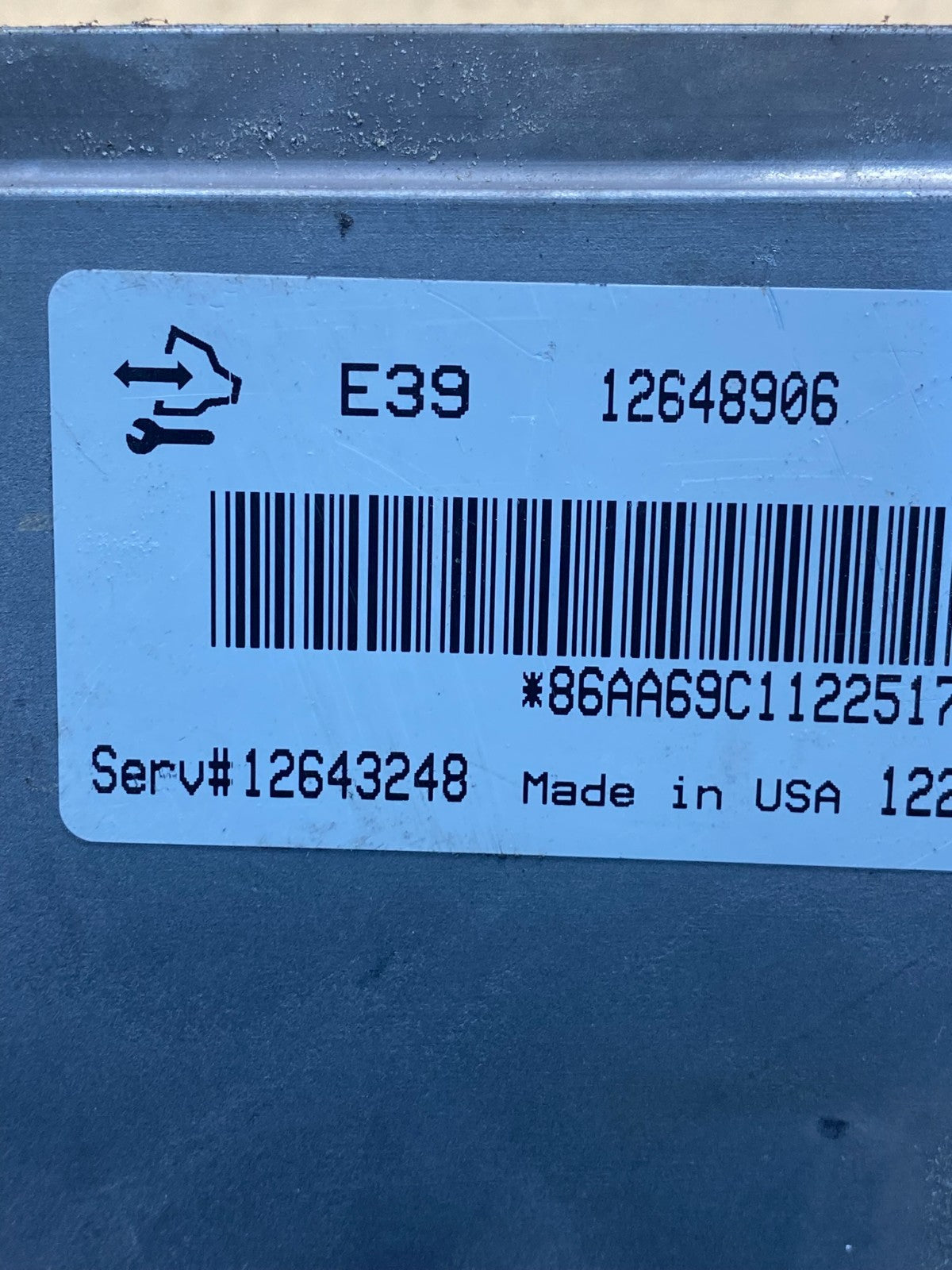 2012 - 2016 Chevrolet Equinox Ecu Engine Control Module Ecm 12648906 AH4932 DG2