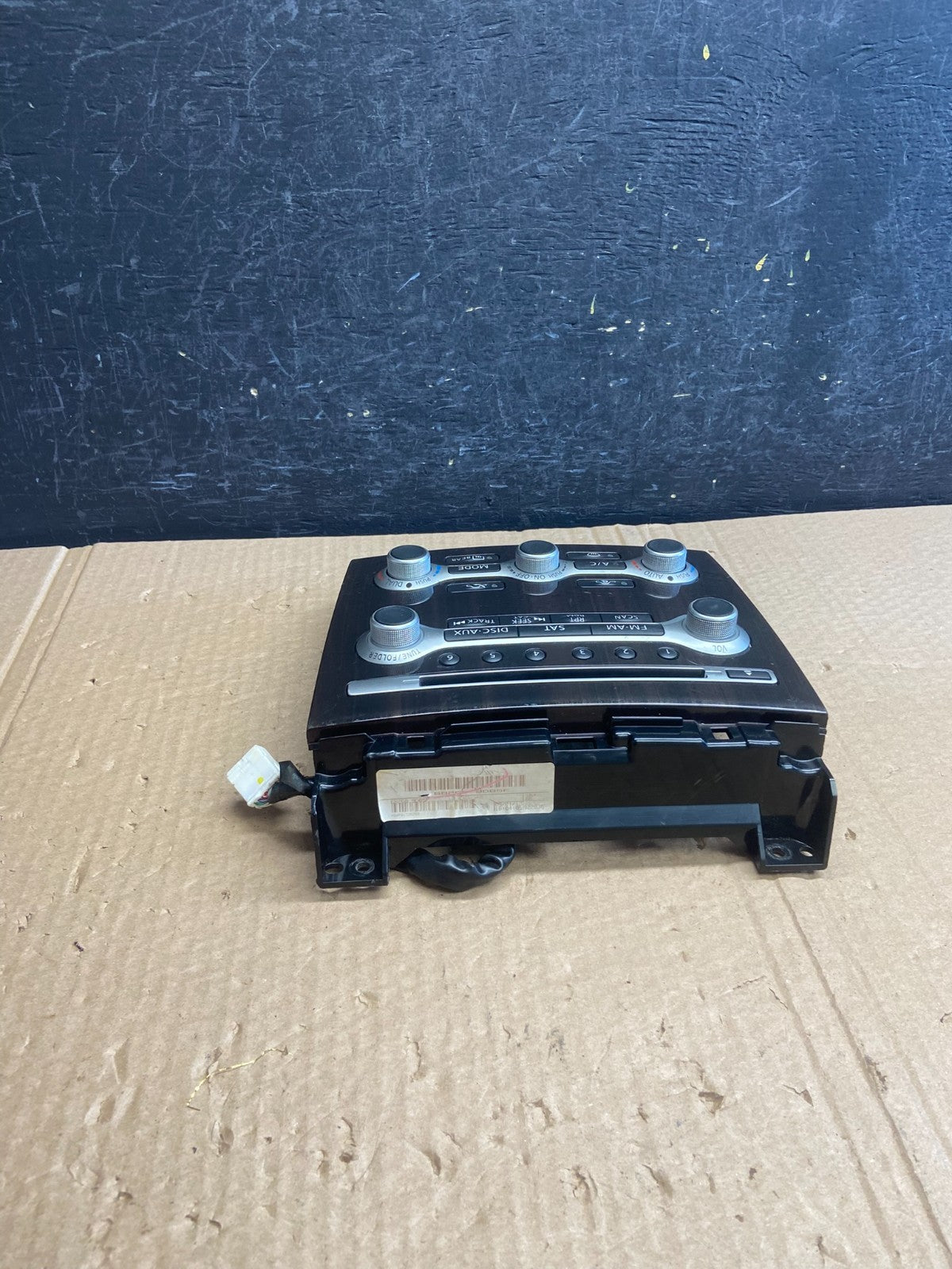 2012 2013 2014 Nissan Maxima Radio Audio Panel Control Bezel Trim af6261 DG2
