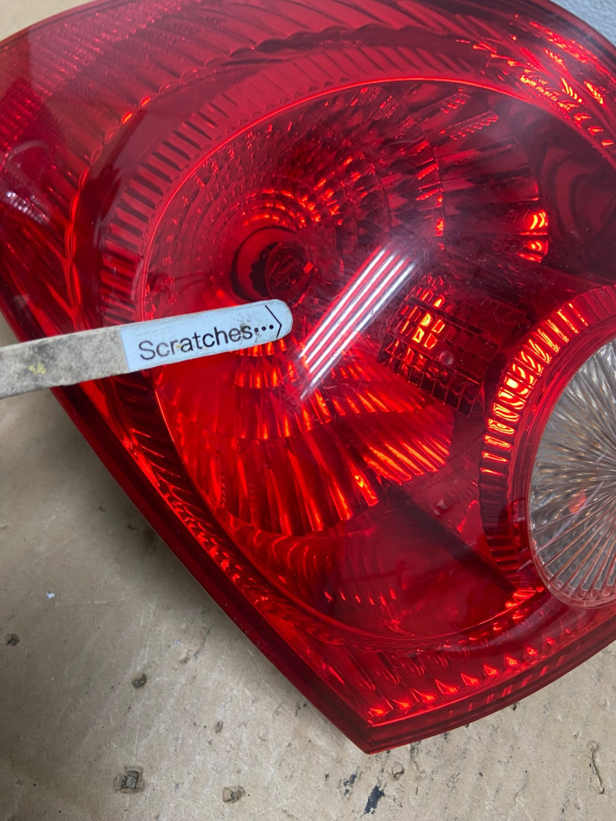2005 - 2008 Toyota Corolla Right Passenger RH Side Tail light AD2440 LK3