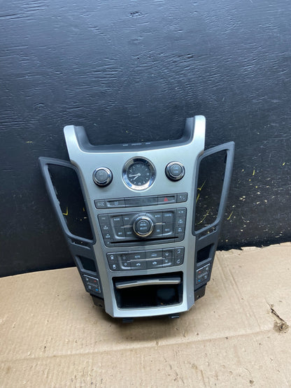 2008-2012 Cadillac CTS A/C Heater Radio Climate Control Panel Bezel OEM Y5437 DG1