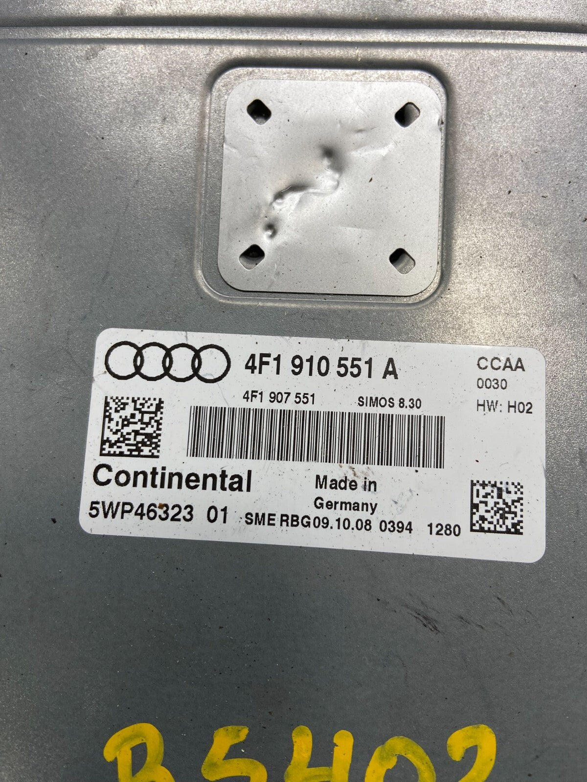 2009 to 2011 Audi A6 Engine Computer Ecu Pcm Ecm Pcu M9747 DG13