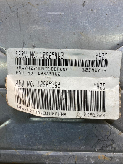 2003-2006 Chevrolet Tahoe Silverado Engine Control 12589463 ECM ECU AC0819 DG2