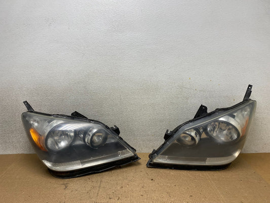 2005 2006 2007 Honda Odyssey Left+Right Set Halogen Headlights W5394 DW0