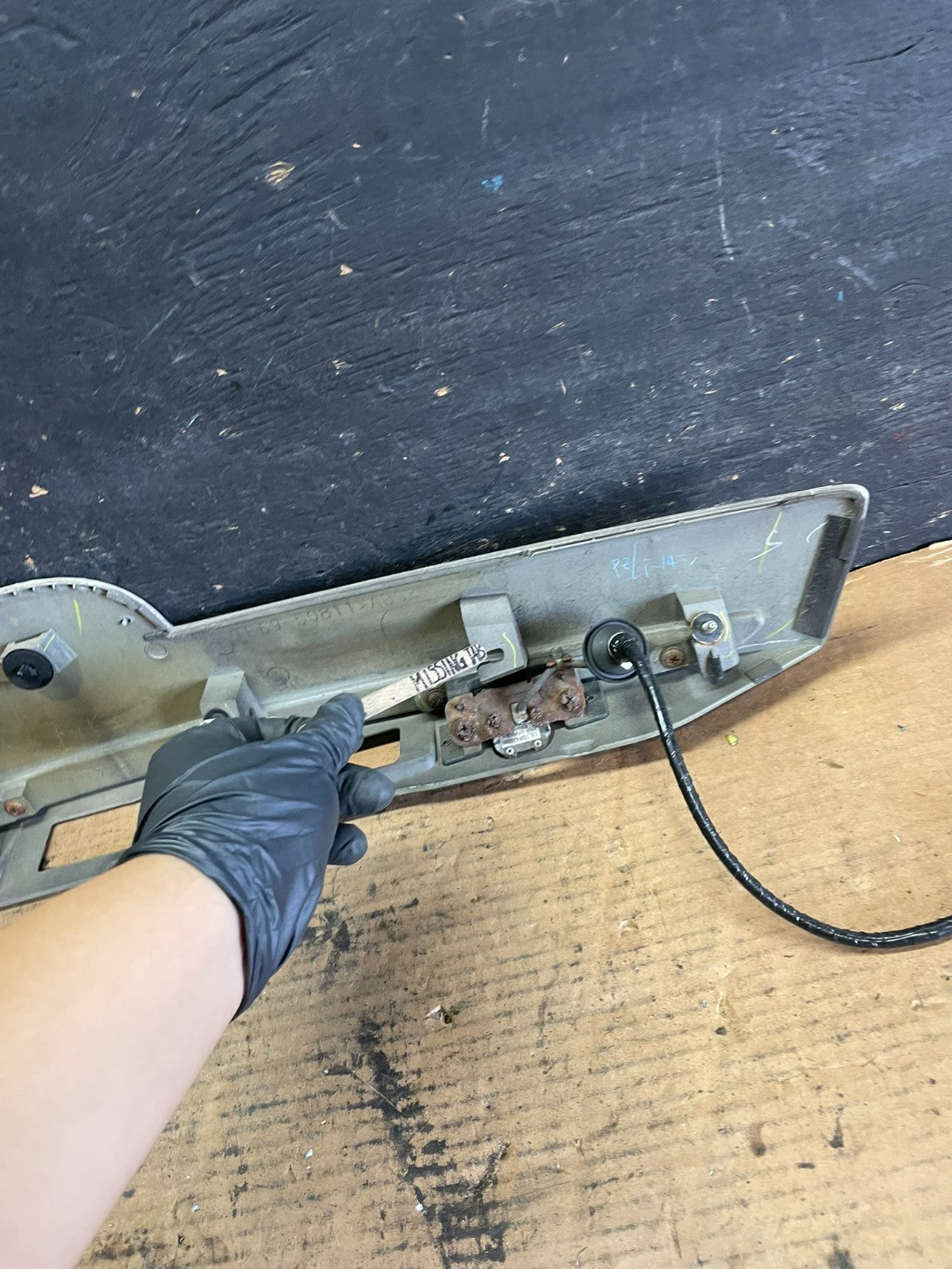 2007-2012 Mazda CX-9 CX9 Trunk Lid Panel Rear View With Camera s1167 DG12