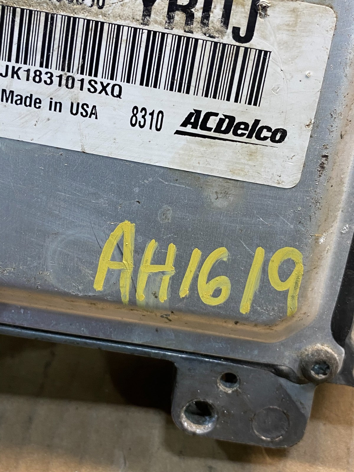 2009 Chevrolet Silverado Engine Control Module ECM ECU AH1619 DG3