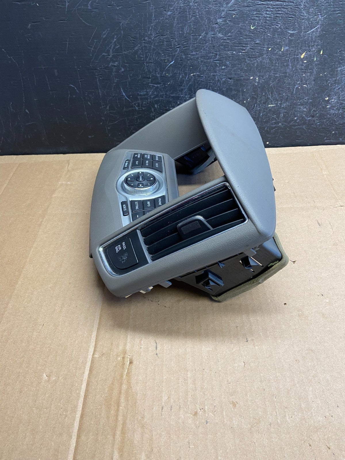 2009-2014 Nissan Maxima Center Console Climate Control Radio Bezel AD2084 DG2