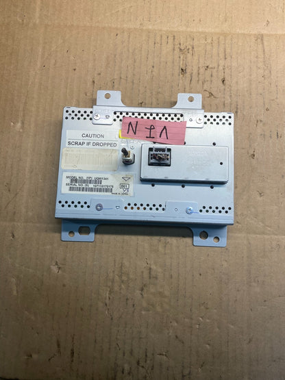 2010 Lincoln Mkz Navigation Radio Display Screen Module AB74543