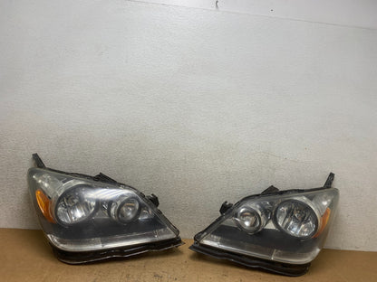 2005 2006 2007 Honda Odyssey Left+Right Set Halogen Headlights T5356 DW0