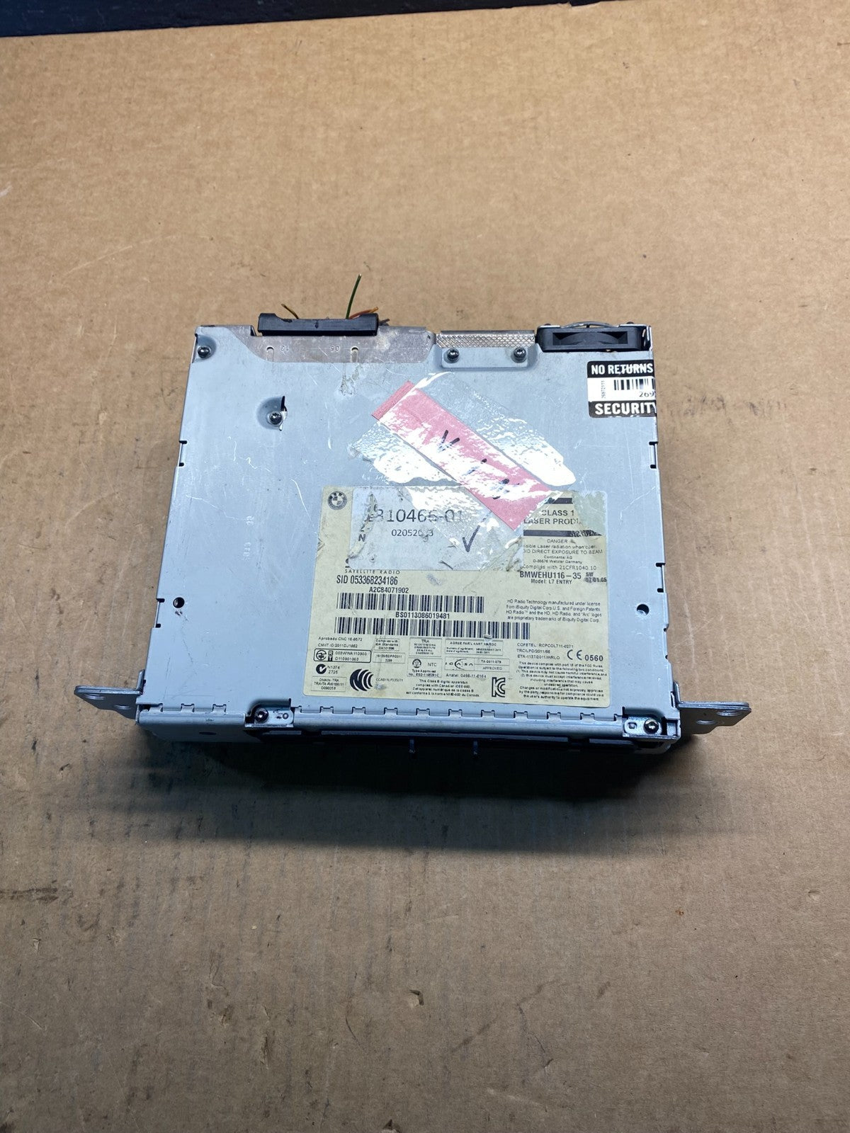 2012-2015 BMW F22 F30 F32 328I 428 Radio Audio Media CD Disc Player Ac69443