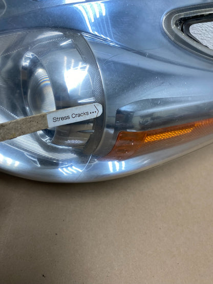 2010 - 2011 Toyota Prius Left Driver LH Blue Halogen Headlight AG6571 DW4