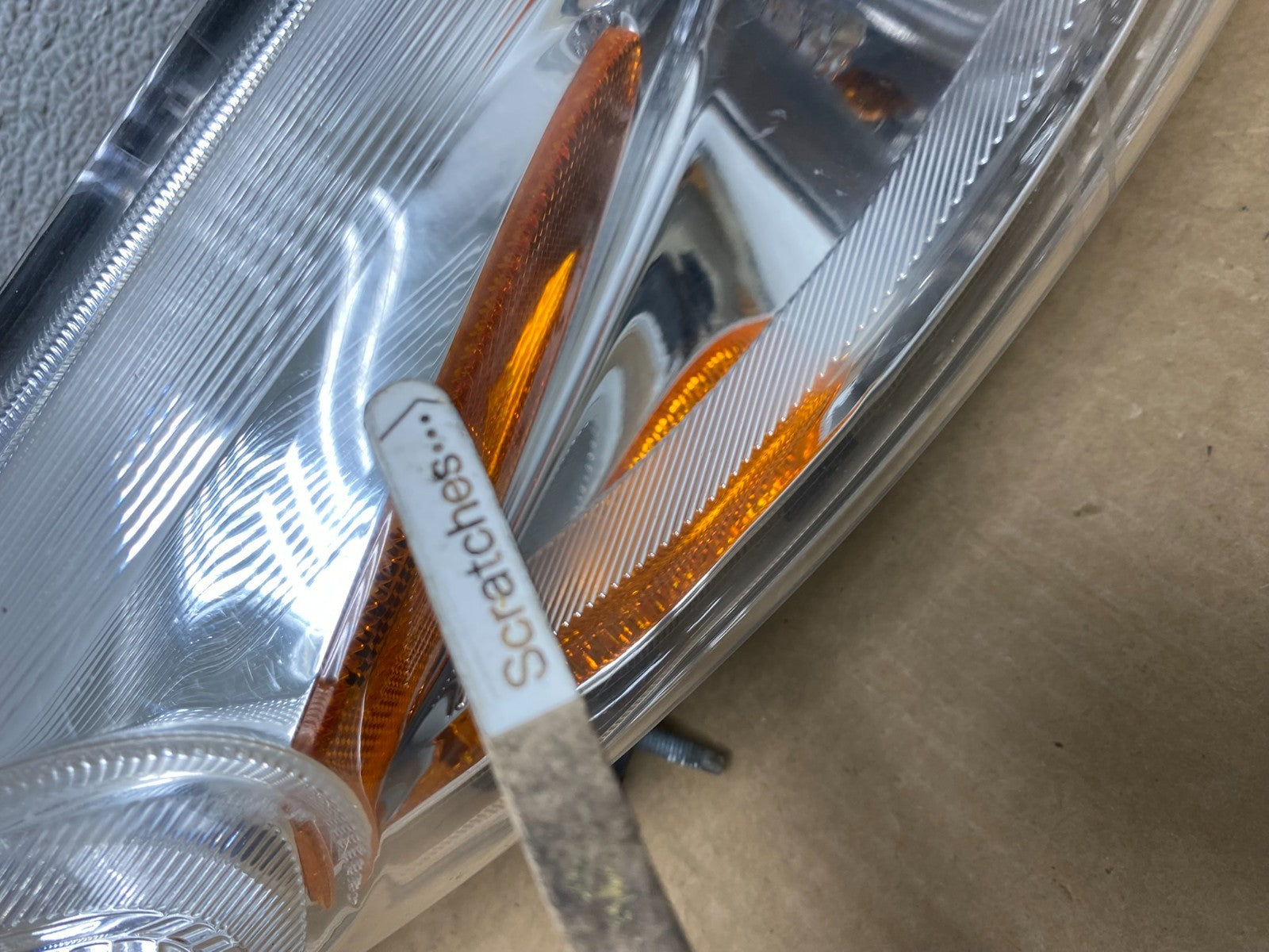 2011-2014 Nissan Juke Turn Signal Headlight Left Driver LH Halogen AG1995 DW3