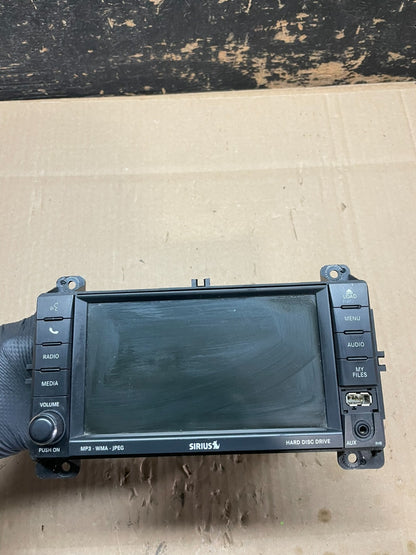 2011 to  2013 Jeep Grand Cherokee Media Satellite Radio Screen Display AB2925 DG0