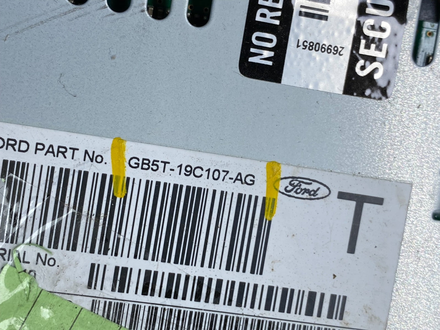 2016 to 2017 Ford Explorer Audio Equipment Radio Receiver AM FM CD x6159 DG5