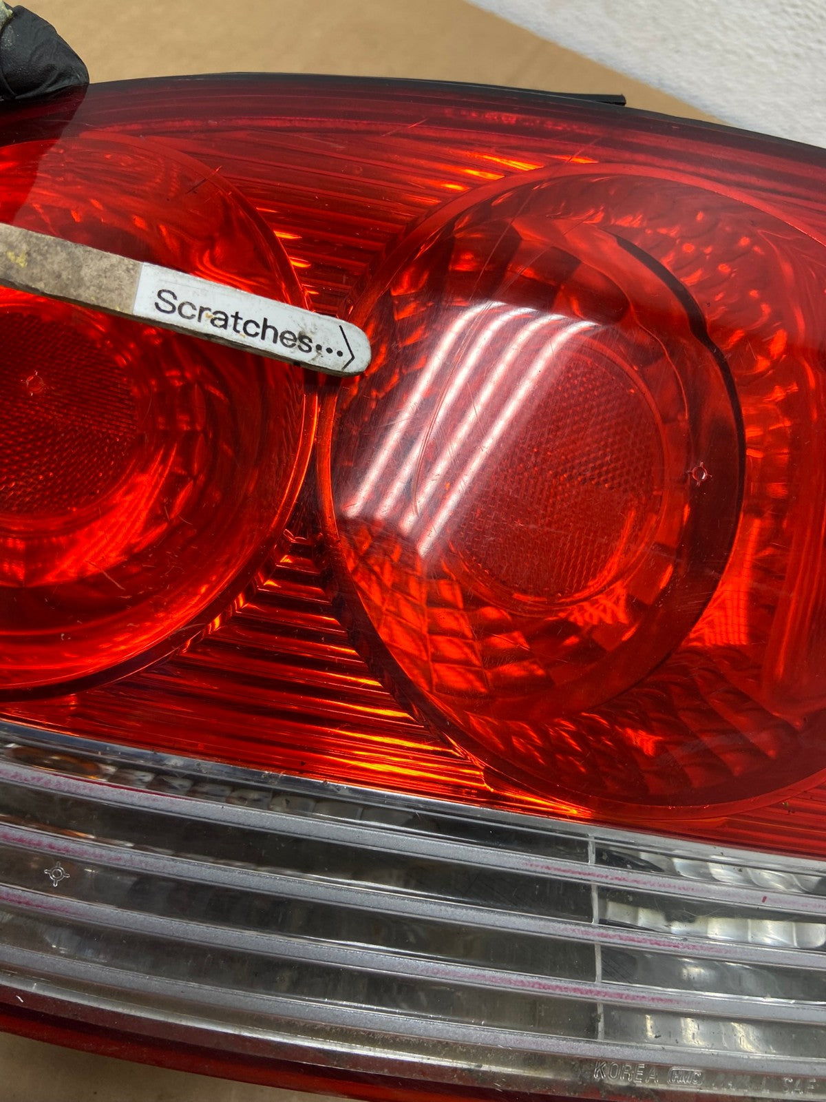 2002 to 2005 Hyundai Sonata Left Driver Lh Side Tail Light AD1305 LK3