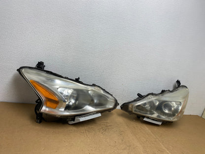 2013 to 2015 Nissan Altima Left+Right Side Set Halogen Headlights AD1313 DW2