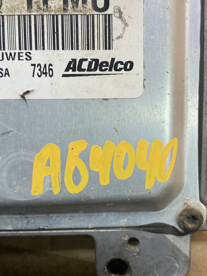 2008 Chevrolet Corvette LS2 Engine Control Module ECM ECU AG4040 DG3