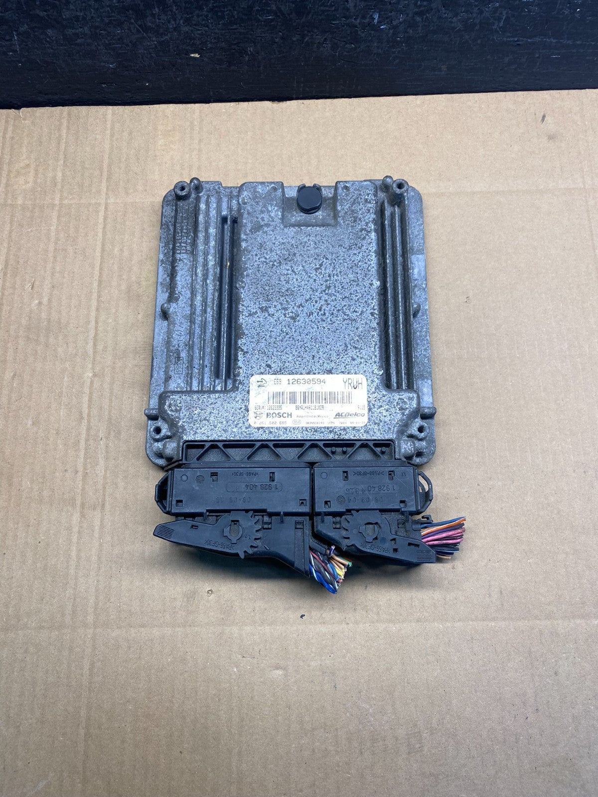 2008 2009 GMC Acadia Traverse Engine Control Unit Module ECM ECU AD4883 DG0