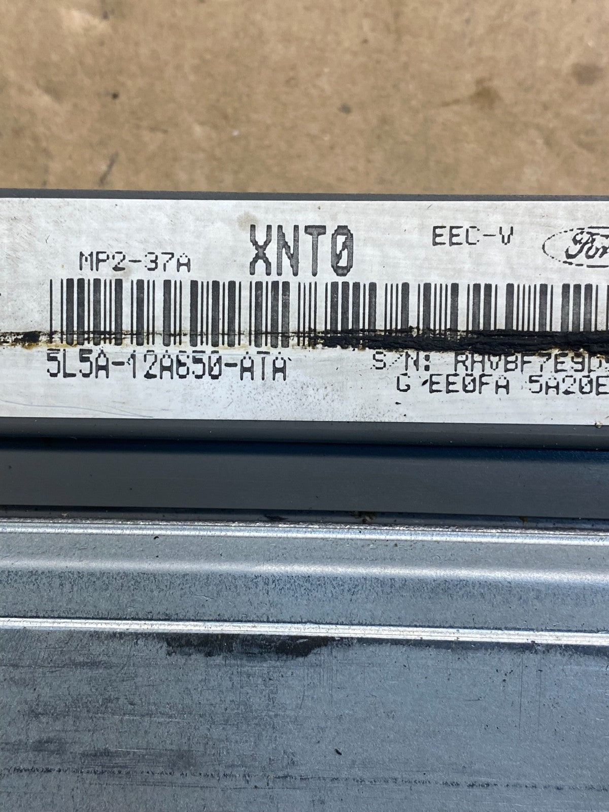 2005 Ford Ranger 3.0 Engine Control ECU Computer 5L5A-12A650-AT Module ag3898 DG2
