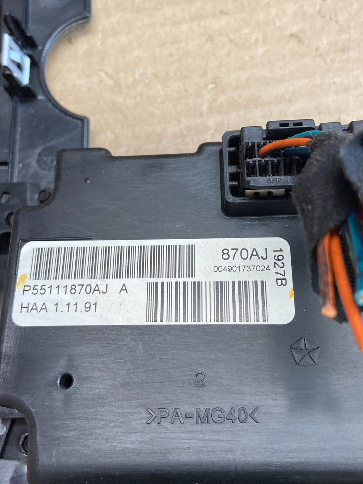 2005 to 2007 Chrysler 300 Dash Heater A/C Climate Control Radio Panel ah3524 DG5