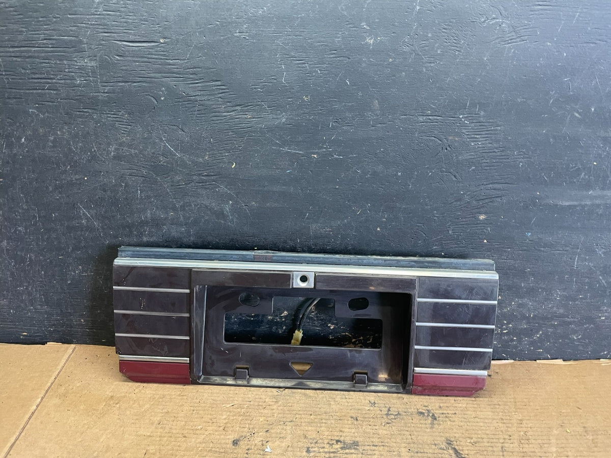 1985 to 1988 Mitsubishi Tredia Rear Trunk Plate Holder Trim Panel S1173 PS0