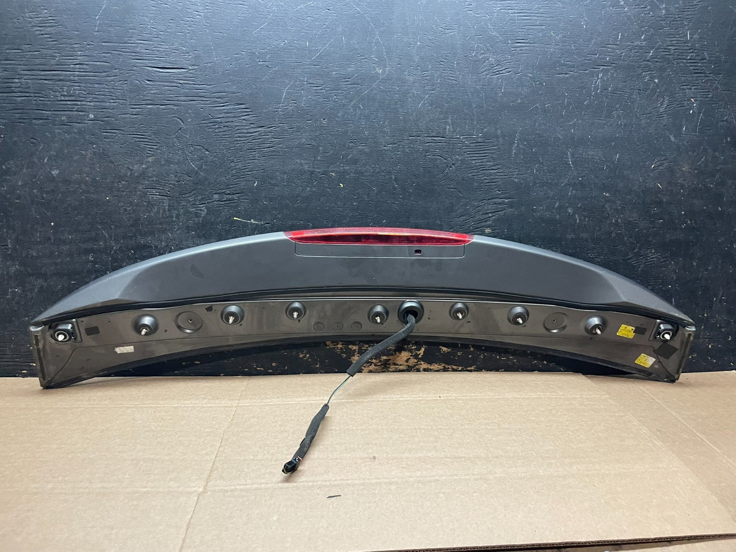 2012 to 2017 Hyundai Veloster Trunk L3rd Brake Light Spoiler Y9221 DG7