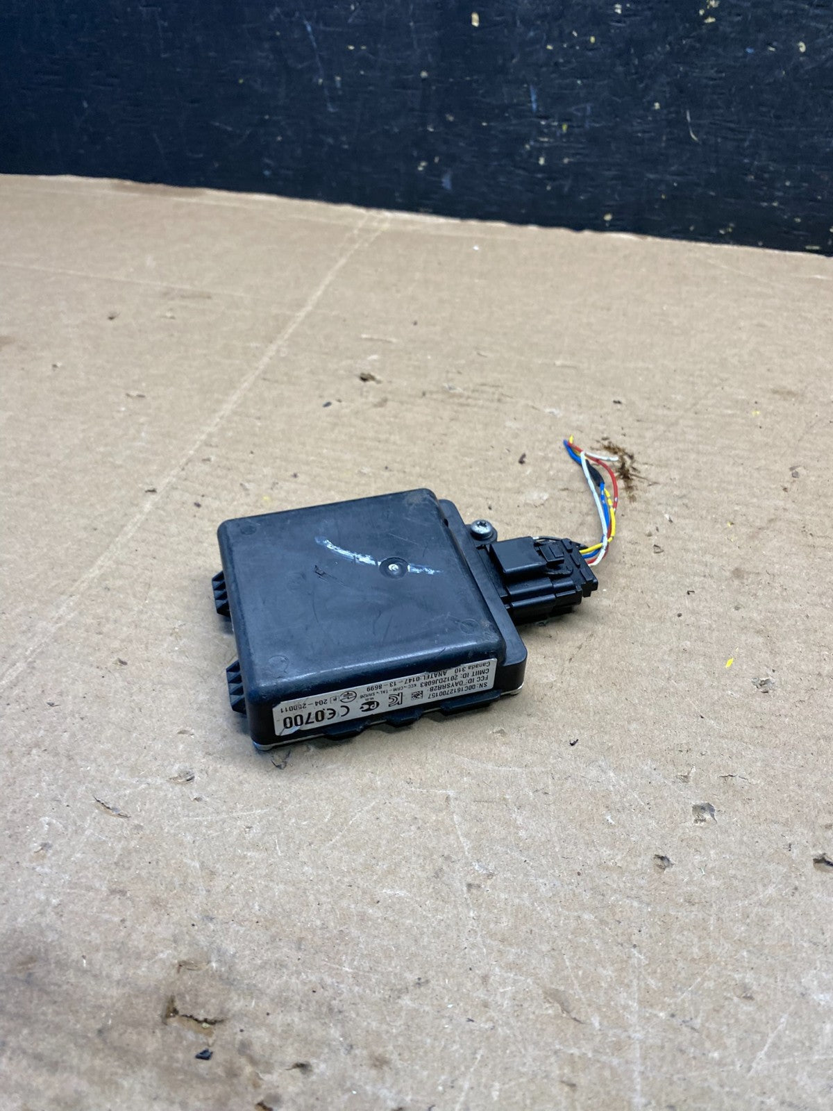 2016 to 2017 Nissan Pathfinder Rear Blind Spot Monitor Sensor Unit r2565 DG4