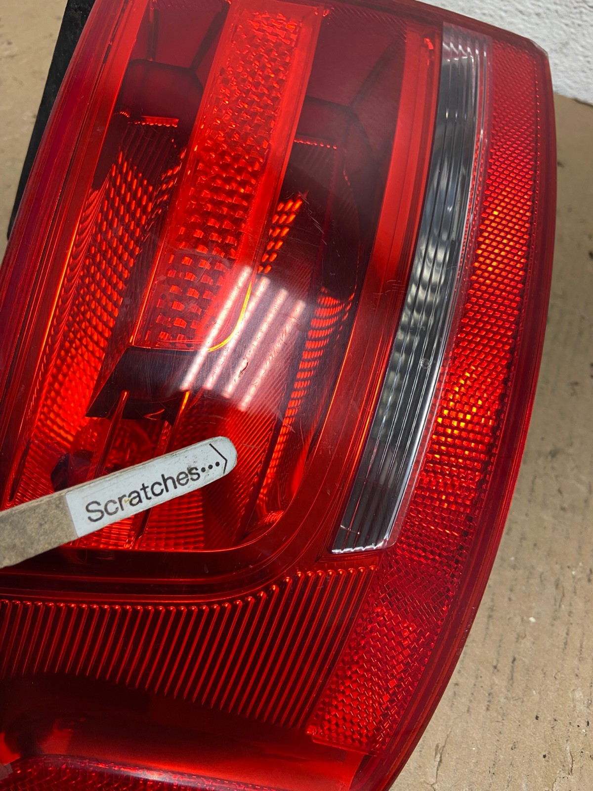 2009 to 2012 Audi A4 Sedan Left Driver LH Side Tail Light AD8199 LK3
