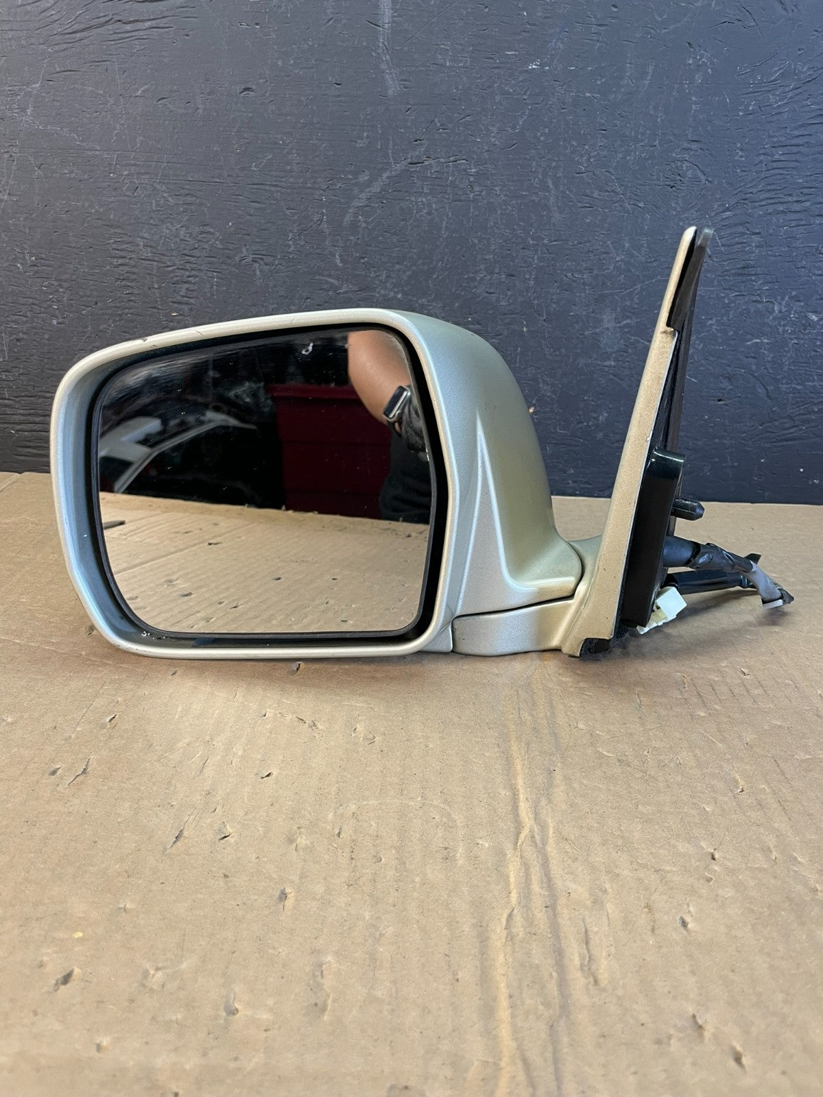 2001-2007 Toyota Highlander Left Driver LH Side View Door Mirror AC9818 DW4