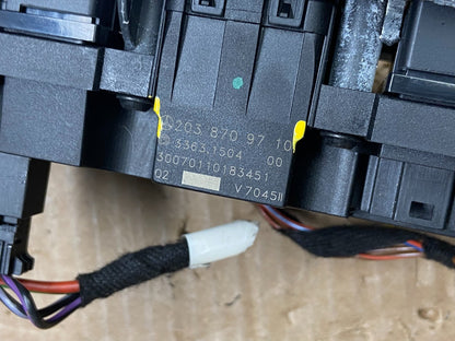 2005 - 2007 Mercedes C230 C240 Center Console Switch Control Unit W0316 DG6