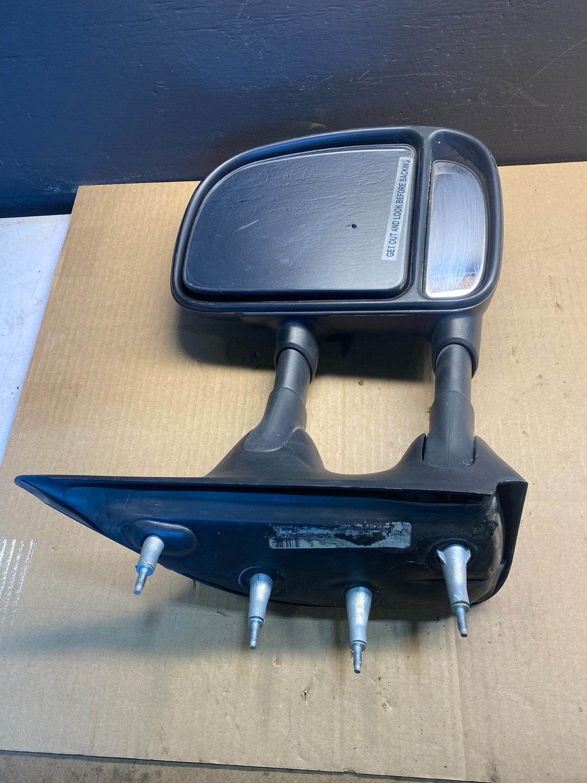 2002-2008  Ford E150 E250 Van Right Passenger Door View Two Arm Mirror AB4291 DW3